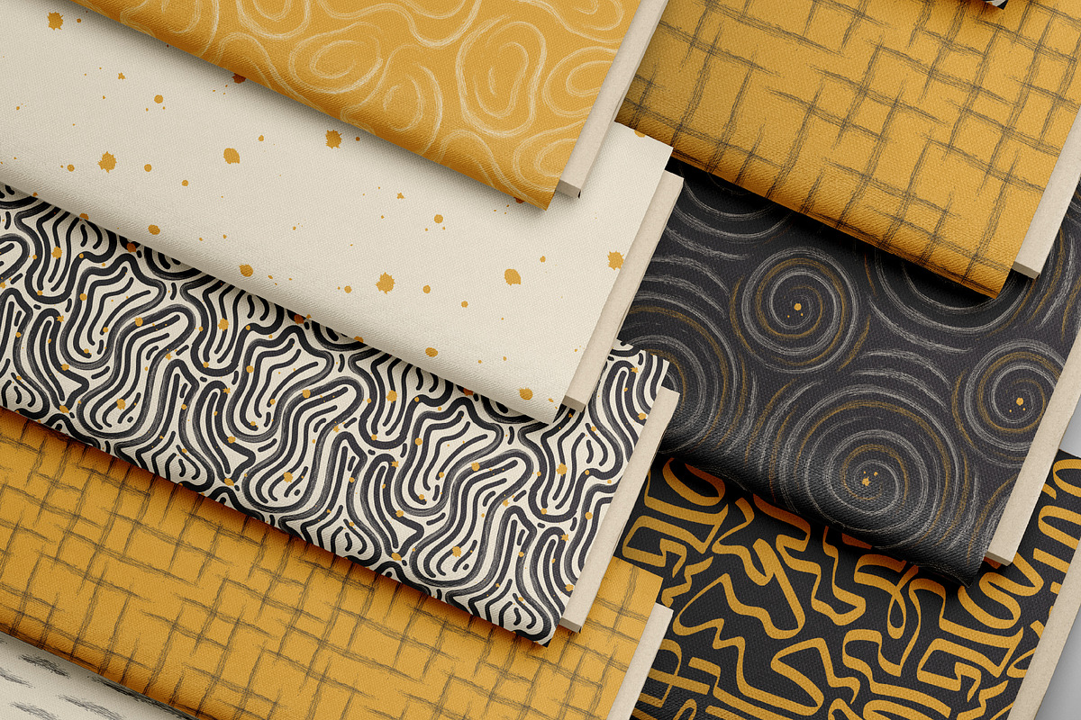 Soft Geometry Collection, a Pattern Graphic by Zim Varezhkin (Photo 4 of 9)