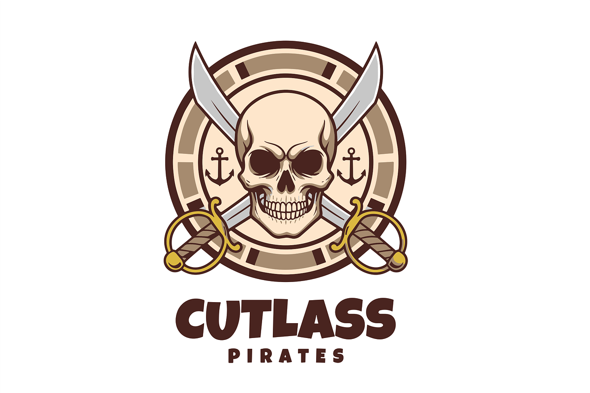 utlass Pirates logo, a Decorative Illustration by Izdihaar_Studio (Photo 1 of 3)