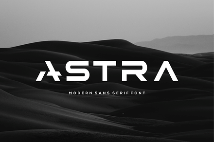 ASTRA - Logo Font | Logo & Branding, a Sans Serif Font by Vroz Studio