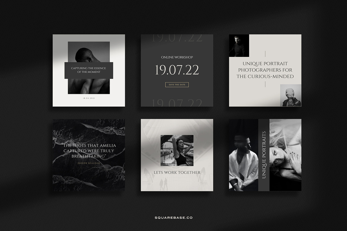 Canva Templates For Photographers, a Social Media Template by Squarebase Templates (Photo 2 of 5)