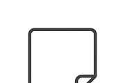 42 Vector Home Office Icon Set, an Outline Icon by adenpinkstore (Thumbnail 2 of 12)
