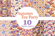 Seamless Pattern Autumn Set, a Pattern Graphic by GlamArtZhanna (Thumbnail 1 of 3)