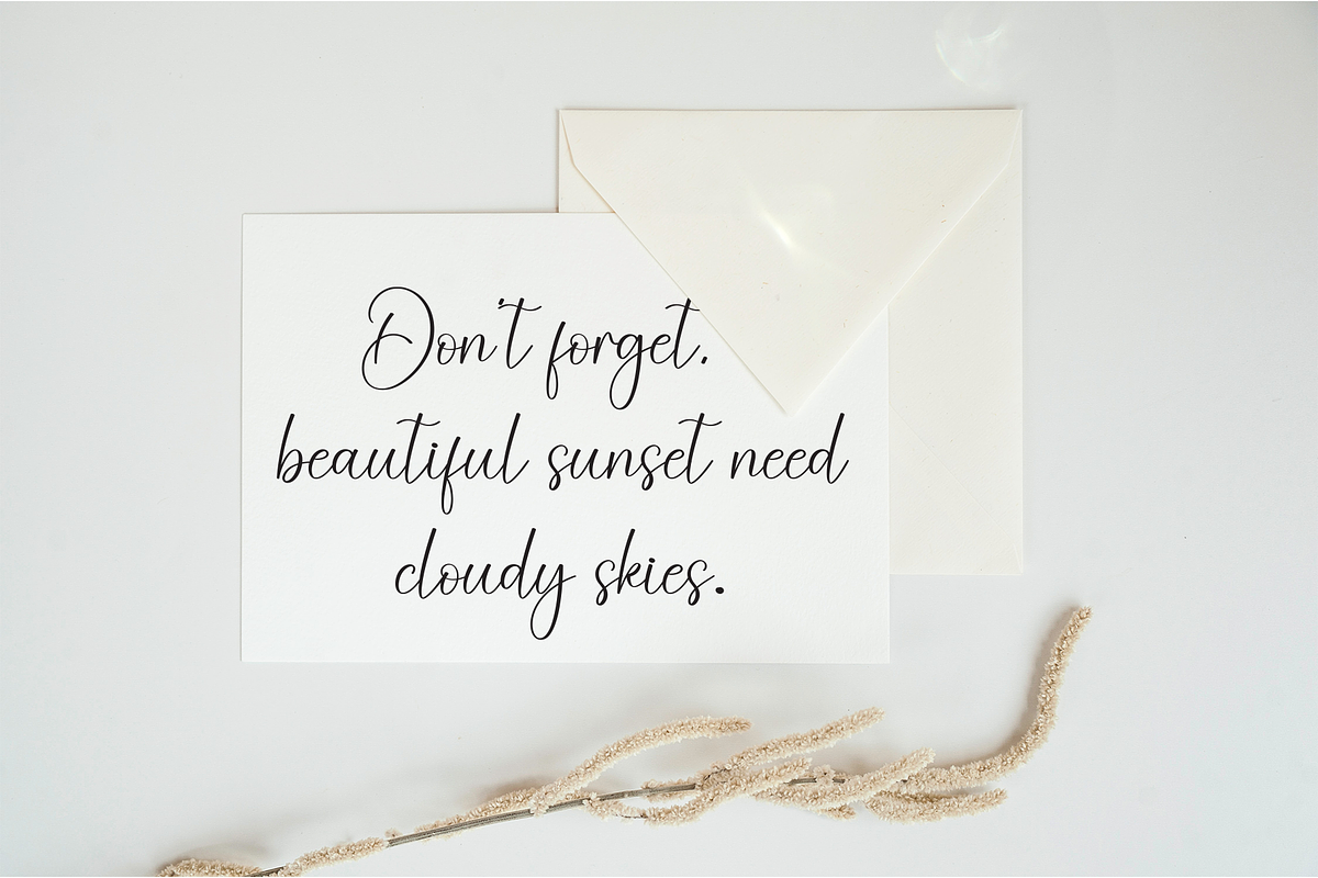 Baby | Script Font, a Handwritten Font by Scratchones (Photo 2 of 9)