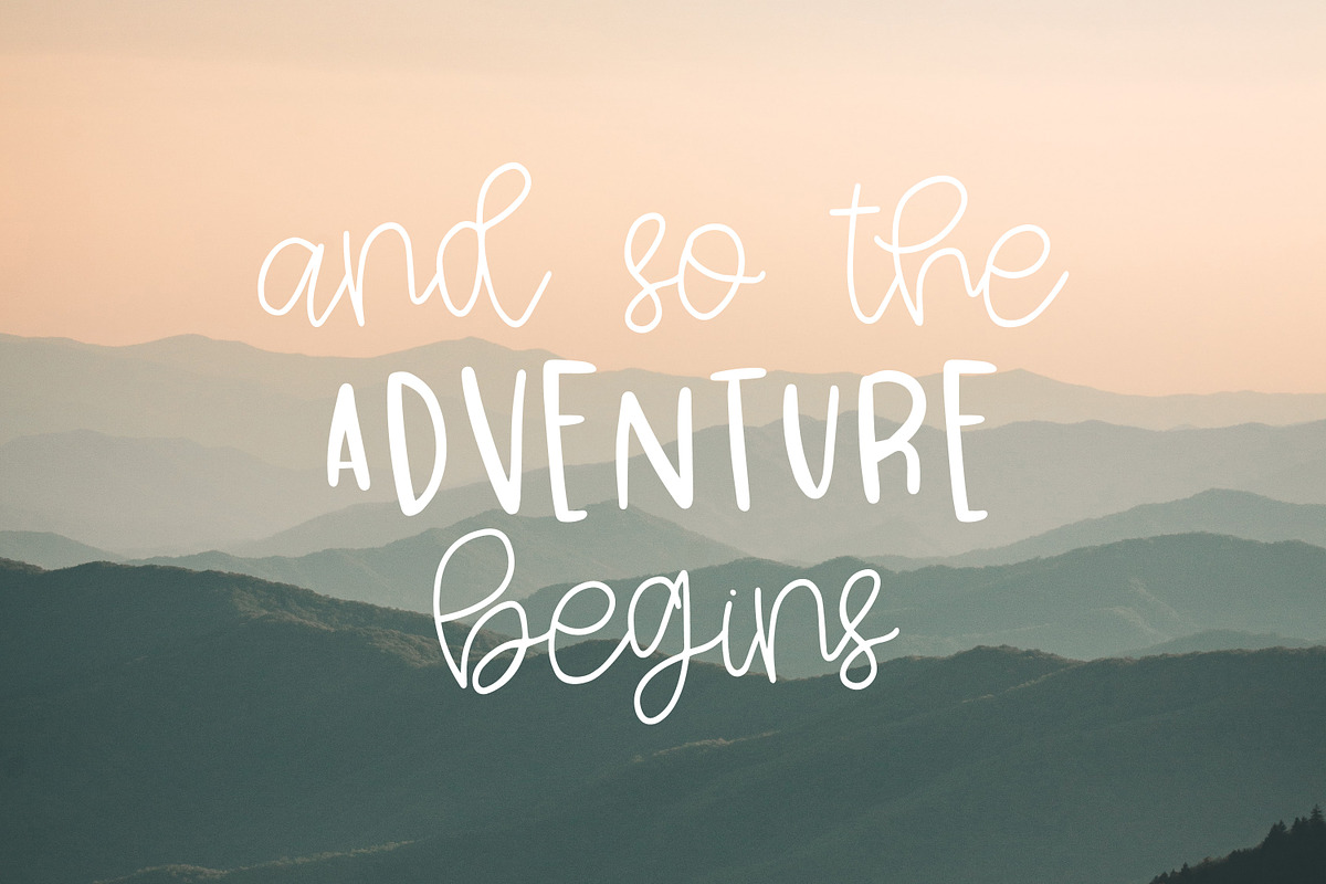 Girly Font Bundle, a Script Font by Affinity Grove (Photo 7 of 25)