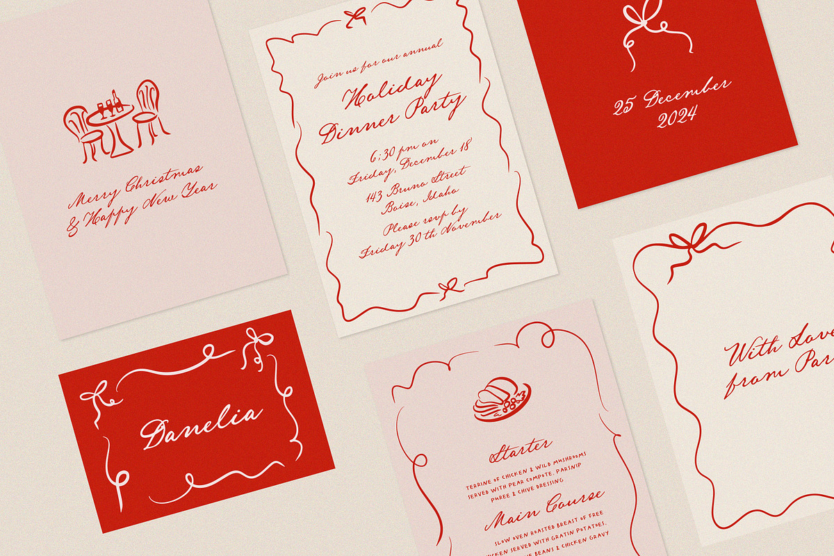 Hand Drawn Whimsical Christmas | SVG, a Seasonal Illustration by Calamar Studio (Photo 23 of 25)