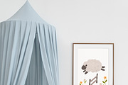 Cute Farm animal clipart and pattern, an Animal Illustration by Daryartsy (Thumbnail 8 of 9)