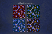 Watercolor Floral Pattern, a Pattern Graphic by MartinShop (Thumbnail 9 of 10)