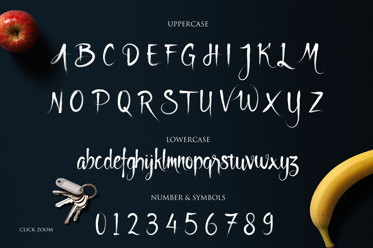 Godfeem Font preview 2