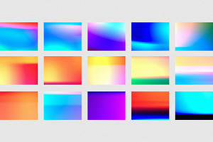 Chroma Grainy Gradient Textures