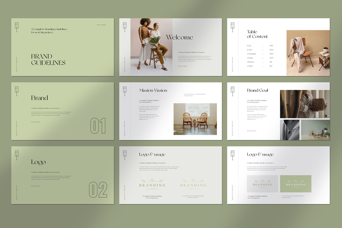 Canva Brand Guidelines, a Presentation Template by UpSolution (Photo 4 of 7)