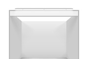 Blank white trade stands, a Work Illustration by majcot (Thumbnail 5 of 6)