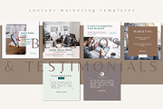 Content Marketing Template CANVA, a Social Media Template by goodesign (Thumbnail 10 of 23)