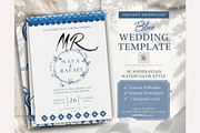 Blue Scandinavian Template Bundle, a Stationery Template by Alisa Mikibith Art (Thumbnail 11 of 19)