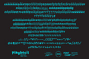 Playbocil Font, a Handwritten Font by Fontcamp Type Foundry (Thumbnail 7 of 16)