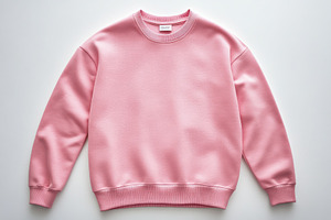Pink Crew Neck Sweatshirt Fashion Ap, a Beauty & Fashion Photo by Pixeness Studio
