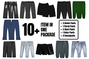 Pants Mockup Streetwear, a Bottom Mockup by NYCTHOPILIA STUDIO (Thumbnail 3 of 8)