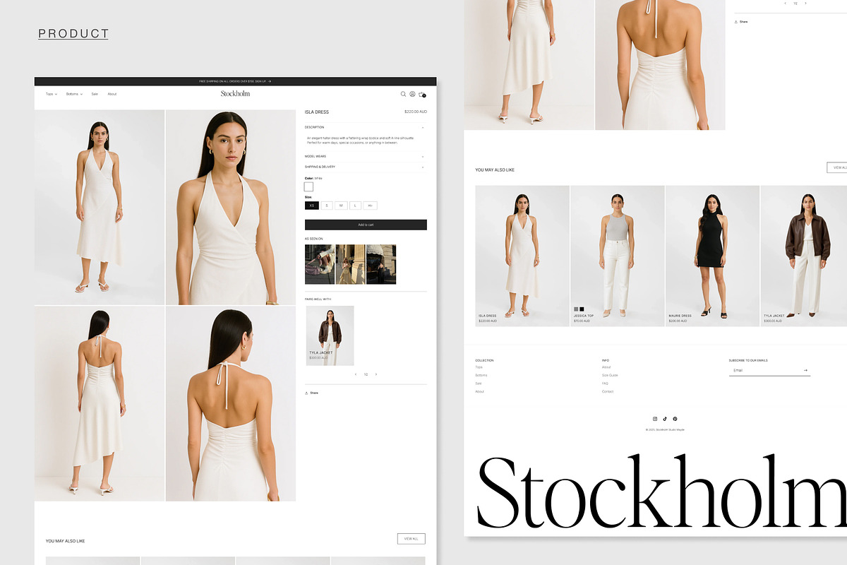 STOCKHOLM | Shopify Theme preview 6