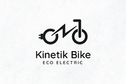 Kinetik - Electric & Eco E-Bike Logo, a Branding & Logo Template by Creattlle (Thumbnail 2 of 4)