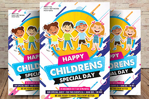 Children Day Fair Flyer, a Flyer Template by graphicforest