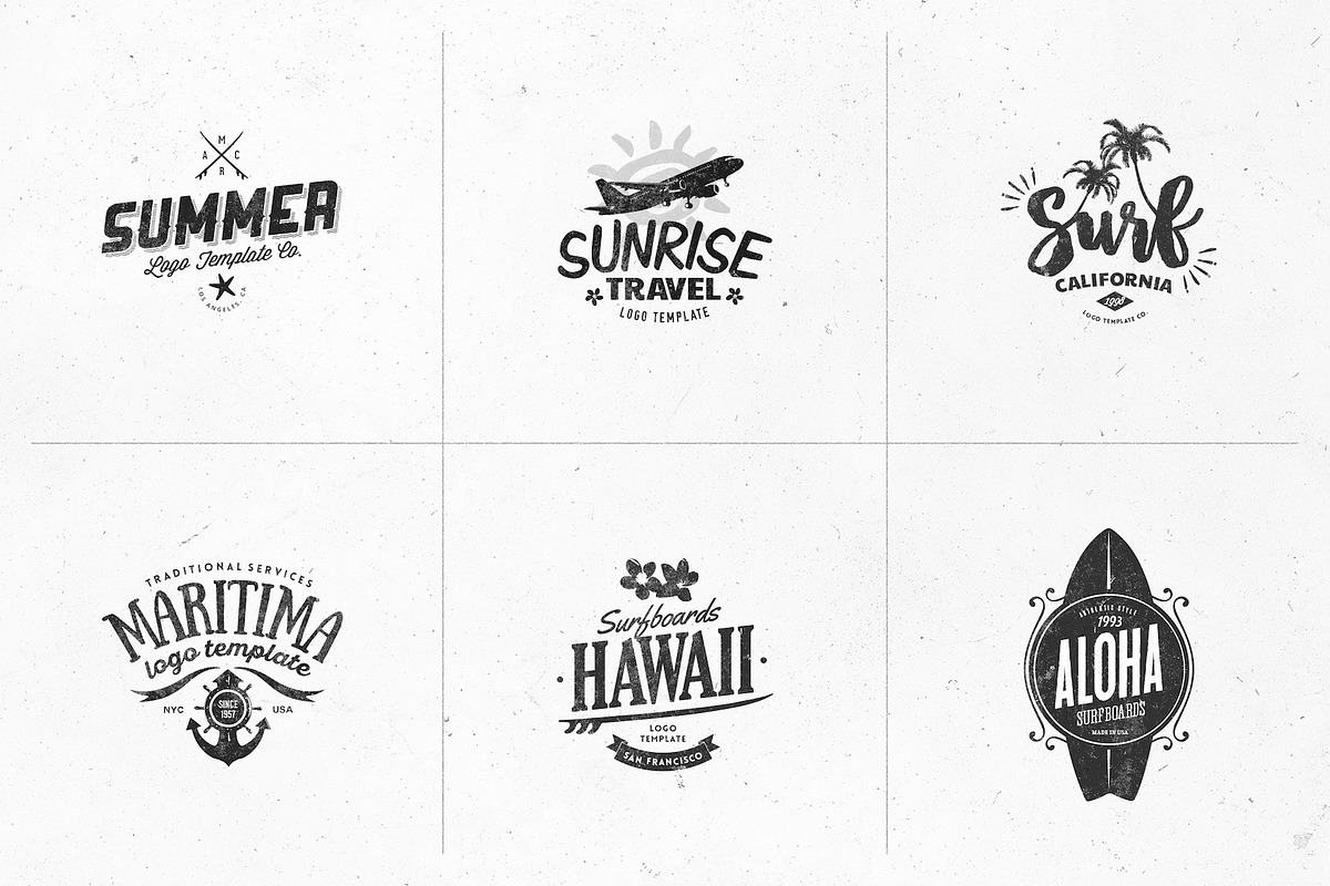 Summer Logo Templates, a Branding & Logo Template by Easybrandz (Photo 2 of 3)