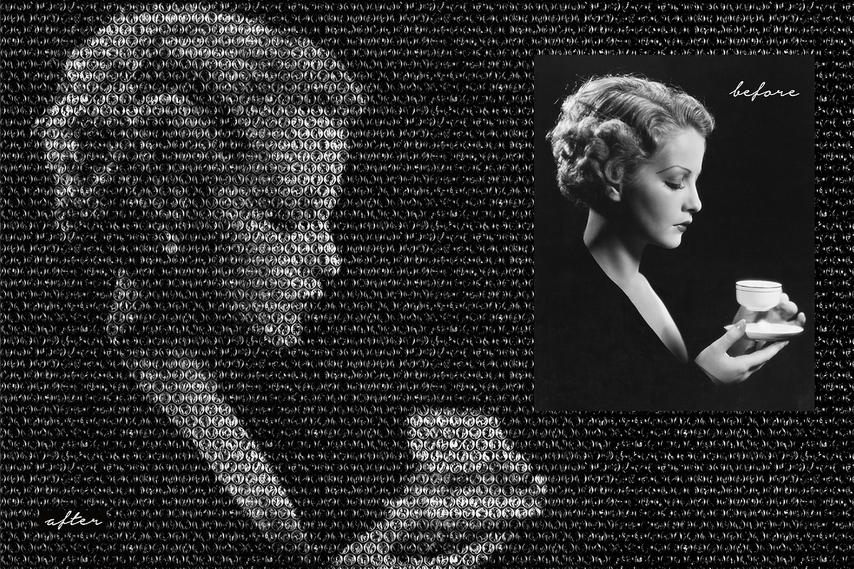 Bubble Wrap Photoshop Action, an Action Add-On by DuoFankaar (Photo 3 of 9)