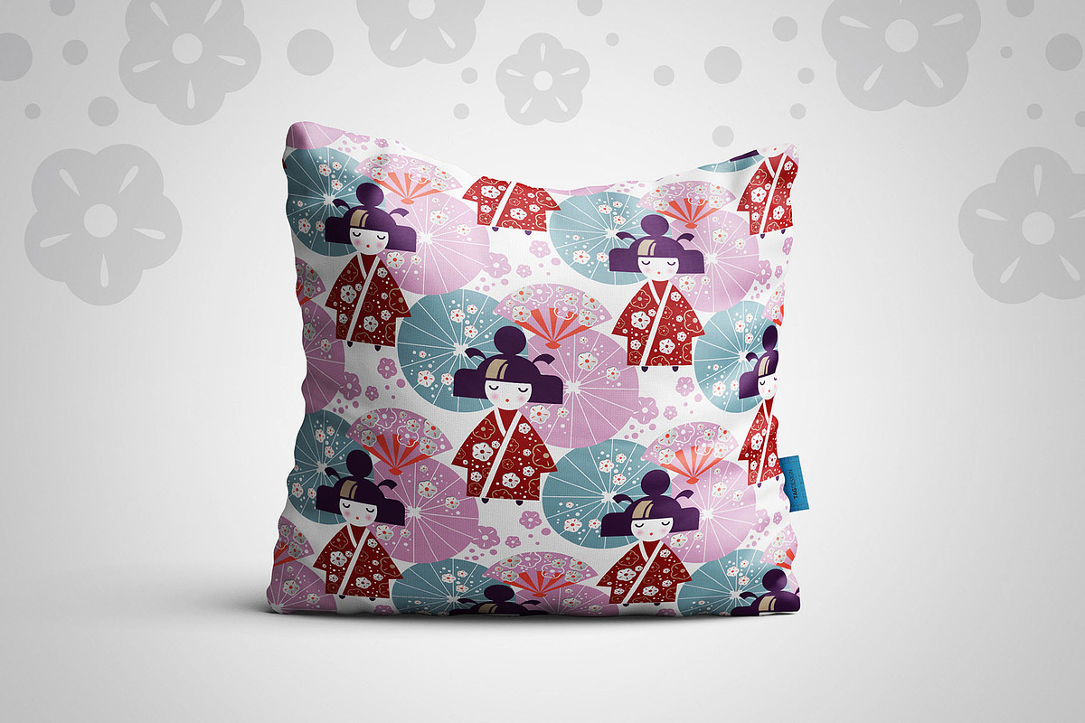 Cherry Blossom. Graphic set, an Illustration by Maru_art (Photo 7 of 10)