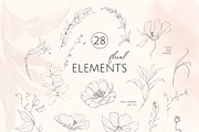 FINE GARDEN line art floral set, a Decorative Illustration by Yuliia Lashevska (Thumbnail 11 of 12)