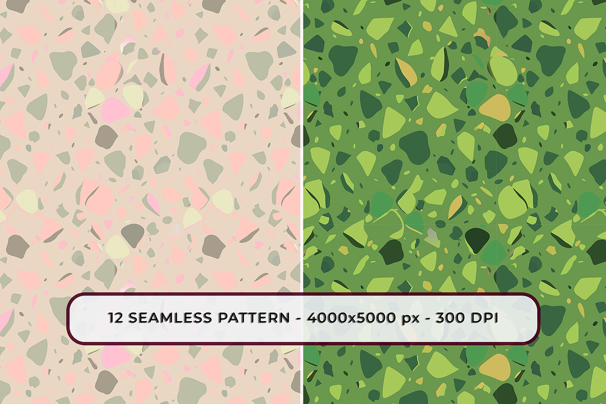 Colorful Terrazzo Seamless Pattern, a Pattern Graphic by RevintageStudio (Photo 4 of 9)