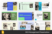 SEO Management Google Slides, PPoint, a Presentation Template by Fit-tee (Thumbnail 1 of 4)