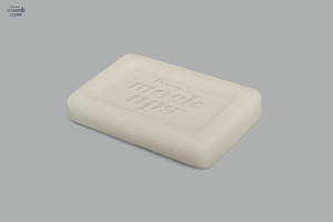 Mini Hand Soap In Pillow Box Mockup