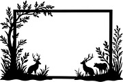 Nature Frame SVG Bundle Collection, an Object Graphic by Creativeshirt (Thumbnail 3 of 10)
