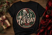 Retro Skeleton Christmas Png Bundle, an Object Graphic by Daisy Design (Thumbnail 14 of 22)