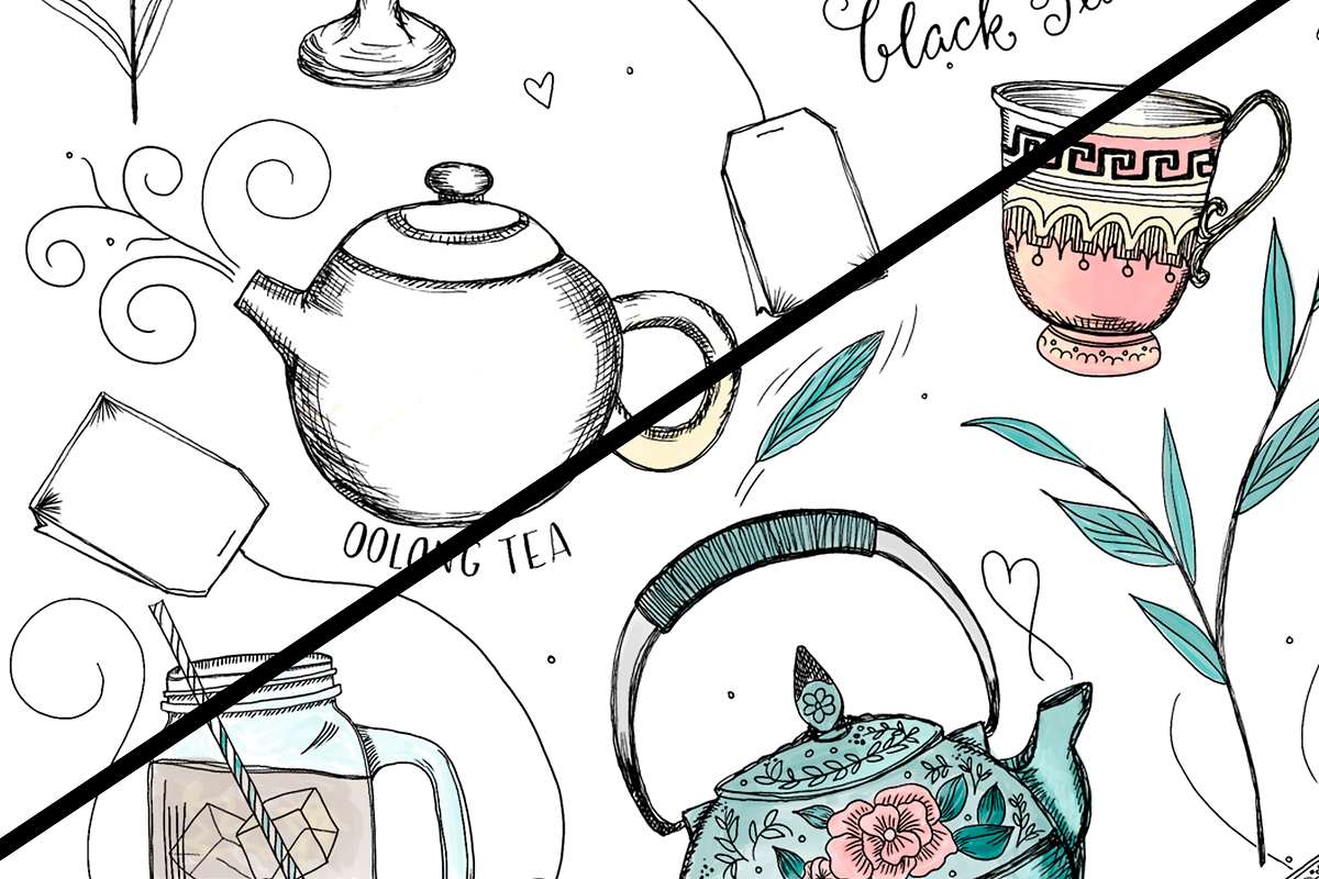 Whimsical High Tea Illustration Pack, a Graphic by kimpanella (Photo 3 of 4)