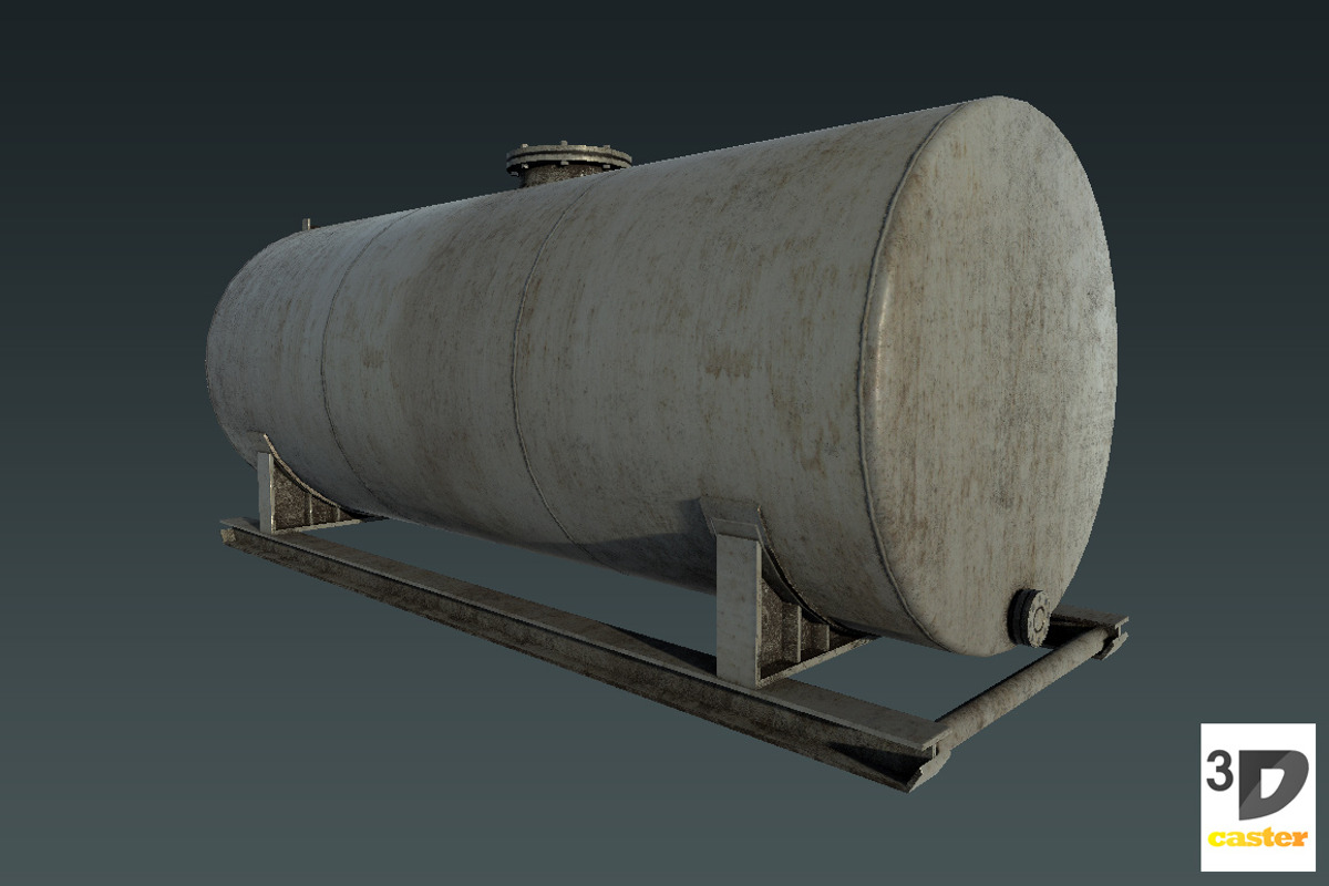 Water Storage Tank Big, an Object 3D Model by 3DCaster (Photo 1 of 5)