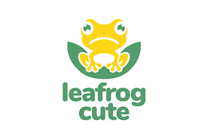 yellow frog golden amphibian  logo, a Branding & Logo Template by devastd