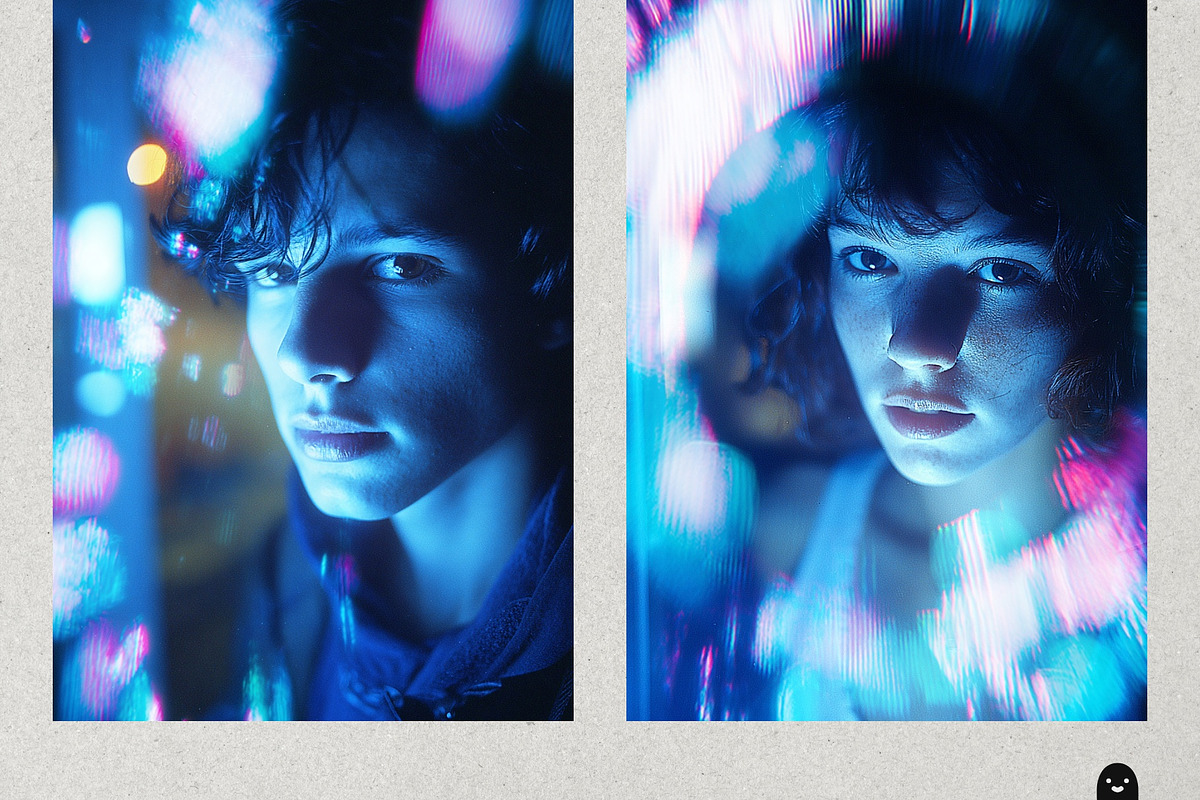 Lo-Fi Night Glow Overlays, a Texture Graphic by PhotoSpirit (Photo 4 of 8)