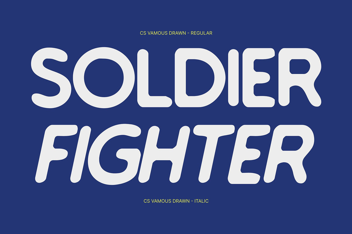 CS Vamous Drawn, a Sans Serif Font by Craft Supply Co. (Photo 2 of 8)