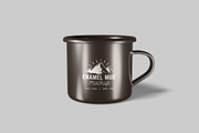 Enamel mug mockup, a Mockup by DxSLEX (Thumbnail 2 of 5)