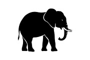 Elephant Vector Elements Bundle, an Animal Illustration by balal (Thumbnail 10 of 17)