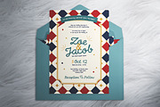 Playful Wedding Invitation Suite, a Flyer Template by The Good Store (Thumbnail 2 of 4)