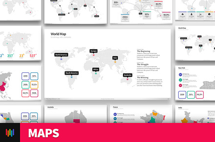 Maps PowerPoint Templates