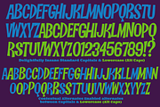 Manic Mood, a Font by Pink Broccoli (Thumbnail 3 of 3)