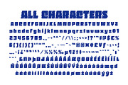 CS Matbold Rippled, a Sans Serif Font by Craft Supply Co. (Thumbnail 8 of 8)