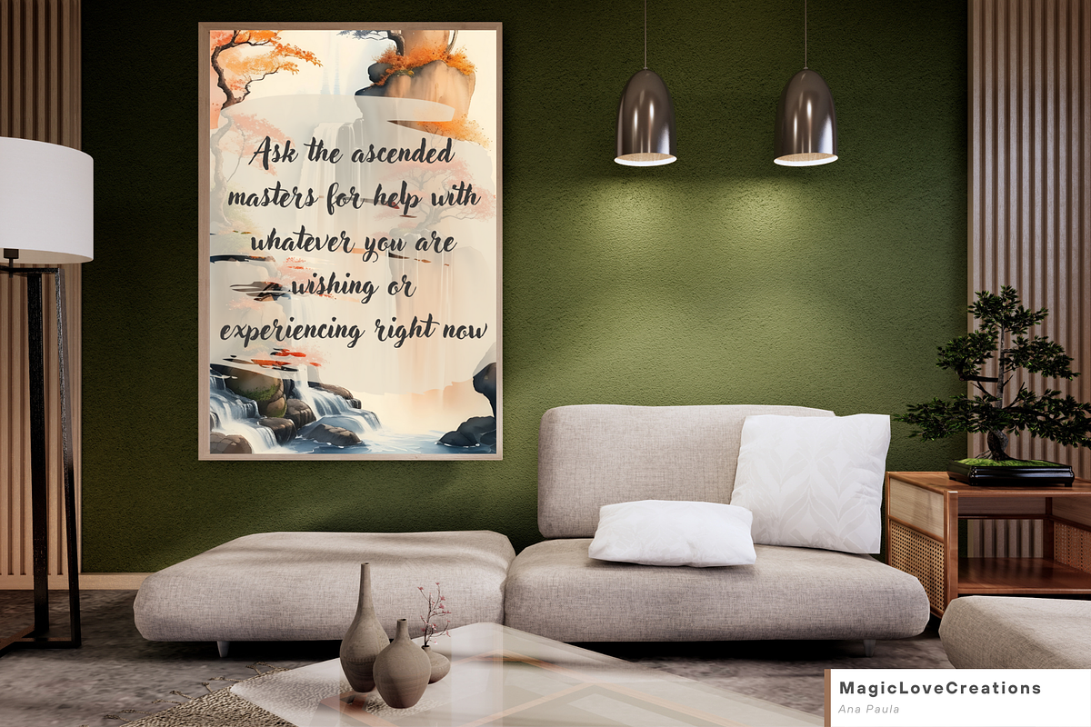 God Positive Quotes Printable Wall, a Print Template by MagicLove Creations (Photo 6 of 10)