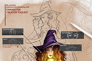 PROCREATE CHARACTER CREATOR TOOLKIT, a Brush Add-On by AlexandraArt (Thumbnail 10 of 13)