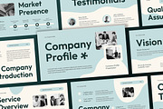 Company Profile Presentation, a Presentation Template by Aiyari Graphic (Thumbnail 1 of 5)