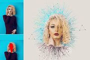 Geometric Effect Photoshop Action, an Action Add-On by MRI STUDIO (Thumbnail 1 of 10)