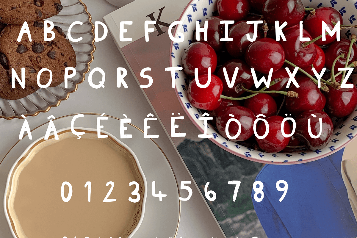 Gritty font set (outlines & solid), a Handwritten Font by Iasan Design (Photo 4 of 7)