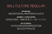 Bali Culture Font Duo, a Sans Serif Font by Lightsense (Thumbnail 11 of 13)