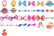 175 Super Bundle: Vintage Birthday, an Education Illustration by LilyBoo Clipart (Thumbnail 7 of 7)